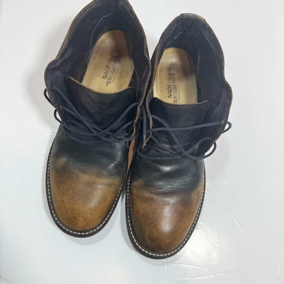 Naot Men’s Ombre Leather Ankle Boots EU 42 US 9 Slip Resistant Made in Israel - Picture 8 of 11